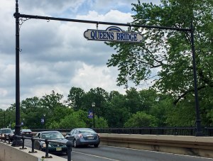 Queens Bridge, S. Bound Brook, NJ,  June 15, 2015 (iPhone photo by Jonathan Klizas)